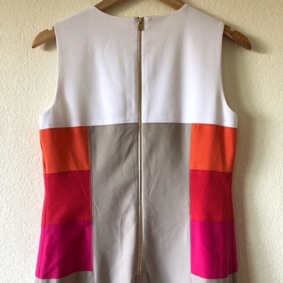 Calvin Klein Color block career Dress Size 6 - Picture 7 of 8